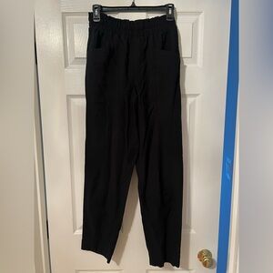 A New Day Women’s Paper Bag Waist Black Pants - Size Small